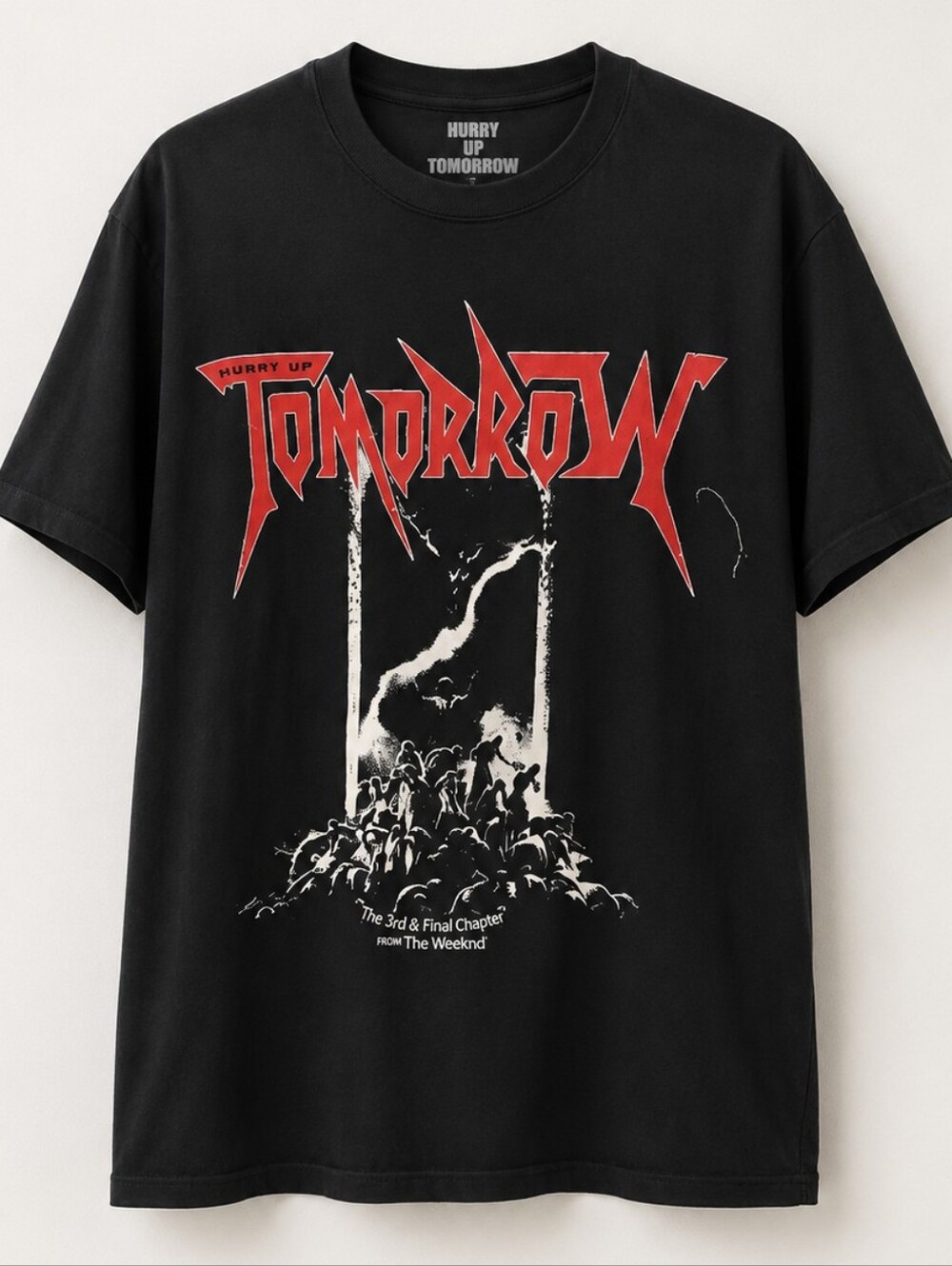 The WEEKND HURRY UP TOMORROW  Graphic Tee. SIZE S. NWOT